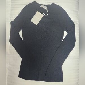 Everlane Women's Long Sleeve Top - Dark Gray